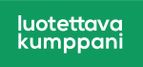 Luotettava kumppani -logo